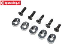 LOS-4156 LOSI 5IVE-TG Motor Plaatjes 18/67T, 5 st.