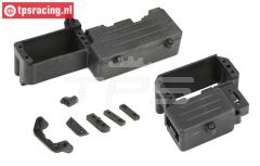 LOS251012 LOSI DBXL-MTXL Radio plaat/tankhouder, Set