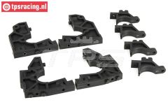 LOS251016 LOSI DBXL-MTXL Brug voor/achter, Set