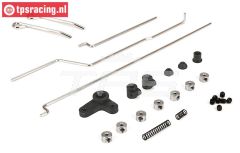 LOS251017 LOSI DBXL-MTXL Gas-rem stang, Set