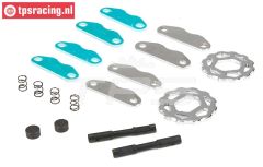 LOS251024 LOSI DBXL-MTXL Remmen, Set.