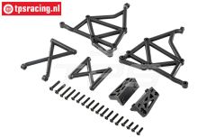 LOS251045 LOSI Spoiler houder DBXL-E 2.0, Set