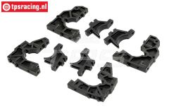 LOS251102 LOSI DBXL 2.0-E Diff. Houders Voor/Achter, Set