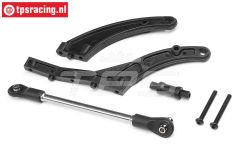 LOS251116 LOSI DBXL 2.0 Chassis brug achter, Set