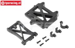 LOS252060 LOSI DBXL-E ESC bevestiging, set