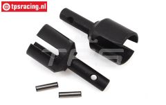 LOS252076 Diff-as voor/achter SBR-SRR, Set