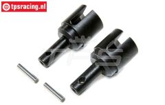 LOS252117 LOSI DBXL 2.0-E 2.0 Diff. as voor-achter, 2 st.