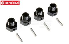 LOS252129 Velgen meenemer 17 mm zeskant SBR 2.0, 2 st.