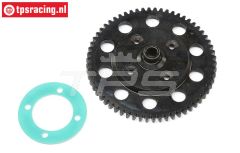 LOS252132 Diff.-tandwiel midden 62T-M1,5 DBXL 2.0, 1 st.