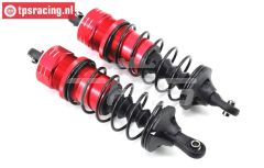 LOS253003 Schokdemper achter rood DBXL-MTXL, 2 st.
