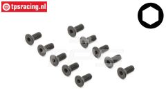 TLR245014 Inbus koploos M2,5-L3 mm, 10 st.