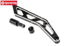 LOS351005 LOSI MTXL Alu-Chassis strip achter, 1 st