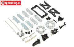 LOS352003 LOSI DBXL-E Mechanische remmen, Set