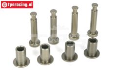 LOSB2074 LOSI 5IVE-T Stuurblok pen en bus, Set