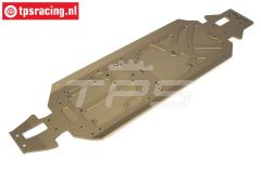 LOSB2540 Aluminium Chassis LOSI 5T-BWS, 1 st.