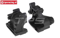 LOSB2542 Diff-behuizing achter LOSI 5T-BWS-TLR, set