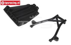 LOSB2574 Skid plaat-houder LOSI 5T-BWS, Set