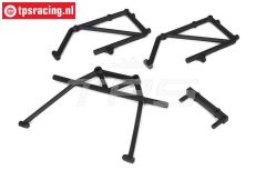 LOSB2580 LOSI 5IVE-T Rol kooi deel achter, Set