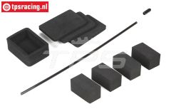 LOSB2587 LOSI 5IVE-T Radio plaat schuimn, Set