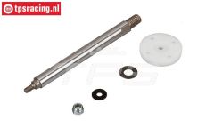 LOSB2871 Schokdemper stang L80 LOSI 5T, 1 st.