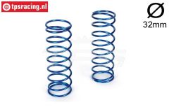 LOSB2965 Schokdemper veer Ø2,8-L115 LOSI 5T-BWS-TLR, 2 st.