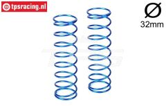 LOSB2972 Schokdemper veer Ø2,6-L130 LOSI 5T-BWS-TLR, 2 st.