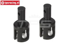 LOSB3213 Tuning Diff. as voor/achter LOSI-BWS-TLR, 2 st.