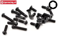 LOSB6490 Inbus M6 Sorti, 20 st.