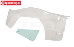 LOSB8104 Spatbord rechts Transparant LOSI 5T-BWS, 1 st.