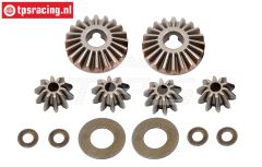 LOS-3659 LOSI 5IVE-T Differentieel Tandwielen, Set