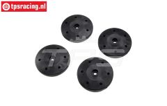 LOS-3639 LOSI 5IVE-T 3.0 Schokd. zuiger Ø24-2,2 mm, 4 st.