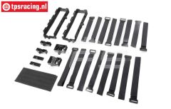 LOS-3706 LOSI 5IVE-TE 3.0 Accu bak & Straps, Set