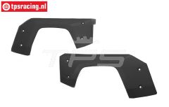 LOS-4009 LOSI 5IVE-TE 3.0 Spatbord achter zwart, set