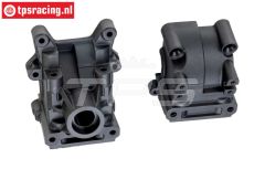 LOS-3725 LOSI 5IVE differentieel behuizing voor, set