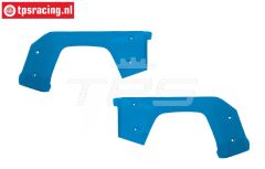 LOS-4010 LOSI 5IVE-TE 3.0 Spatbord achter Blauw, set