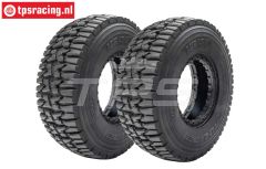 PRO1035400 LOSI 5IVE-TE 3.0 Mirage TT banden Hard, 2 st.