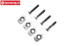 LOS-3707 LOSI 5IVE-TE 3.0 Motor plaatjes 15,5/18,5~67T, set