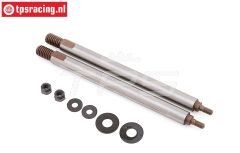 LOS-3714 LOSI 5IVE-T 3.0 Schokd. stang achter L97 mm, 2 st.