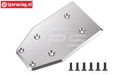 5T3/331R LOSI 5IVE-T 3.0 Titanium skid plaat achter, 1 st.