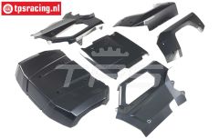 LOS-4350 LOSI 5IVE-T 3.0 kap Gun Metal, set