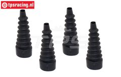 TPSB2857/01 Schokdemper hoes LOSI 5T-BWS-TLR, 4 st.