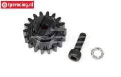 LOS-4143 LOSI 5IVE-T Stalen tandwiel 18T-M1,5, 1 st.