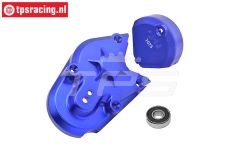 MX038A-B PROMOTO Alu-Aandrijf huis blauw, set