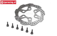 LOS262010 PROMOTO Remschijf staal voor, set
