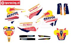 CS0980/22 PROMOTO stickers Repsol Honda, set