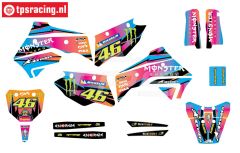 CS0980/18 PROMOTO stickers Rossi Monster, set
