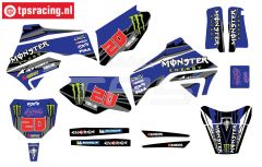CS0980/12 PROMOTO stickers Yamaha Quartararo, set
