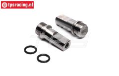 LOS363002 PROMOTO Titanium vork bouten, set