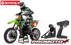 LOS06002T1 Promoto-MX RC Motor Groen Pro Circuit ARTR