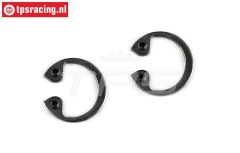 M1000/11 Mecatech rem cilinder clip, 2 St.